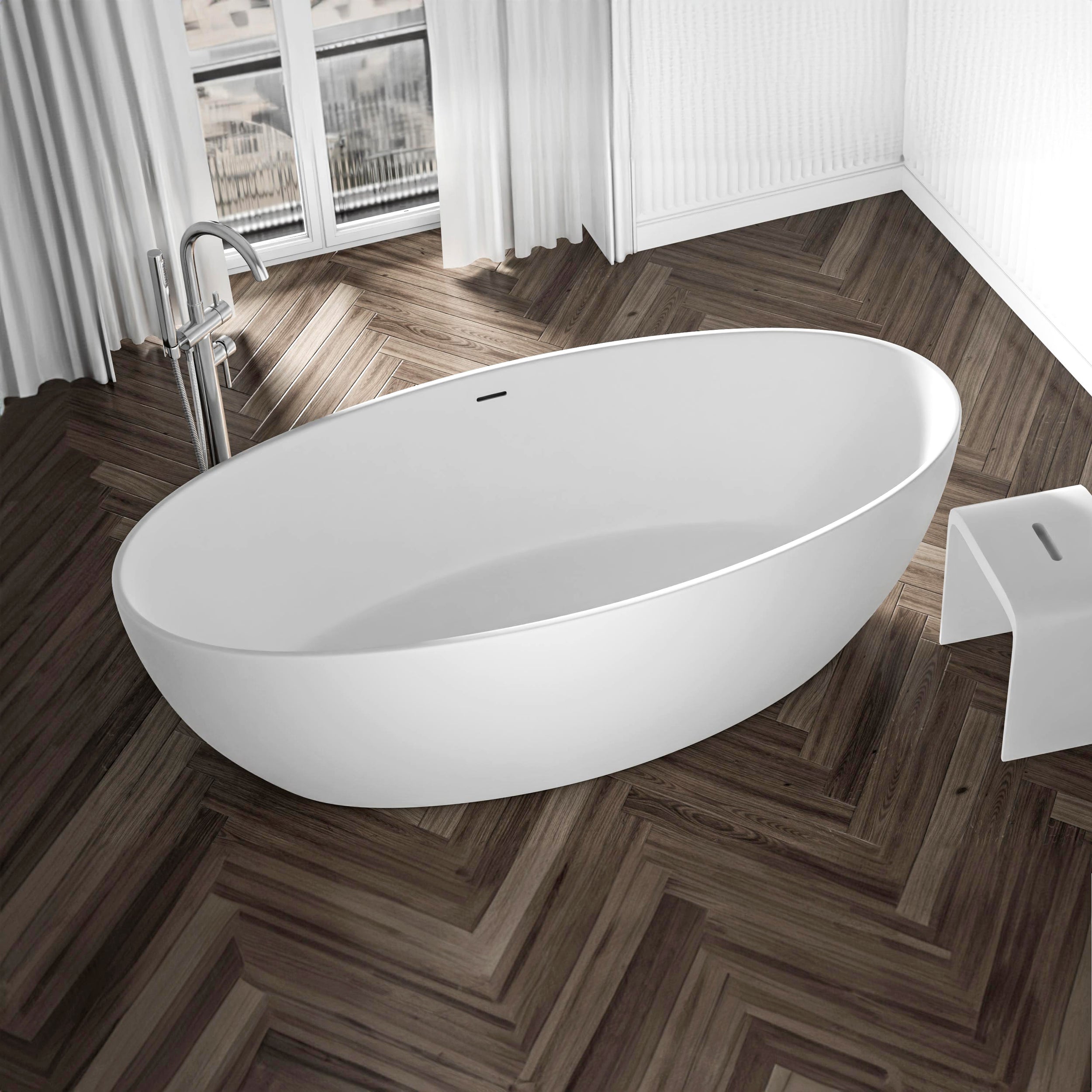 Freestanding bathtub TERRA Acrylic