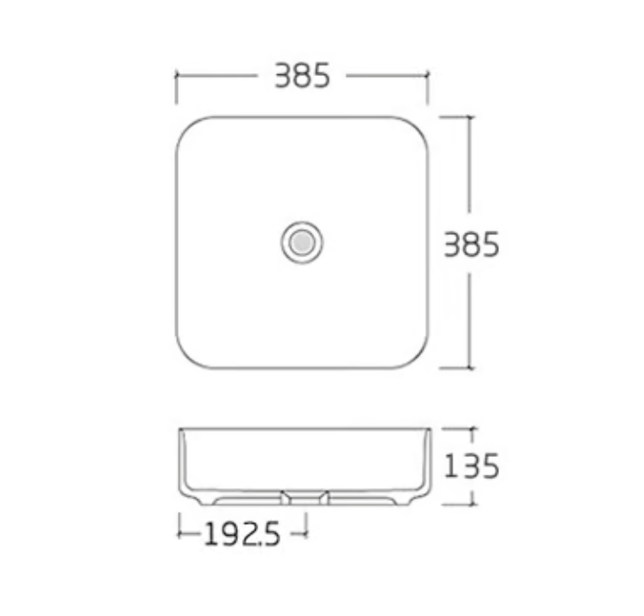 Countertop Basin KW6134