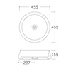 Countertop basin KW6188