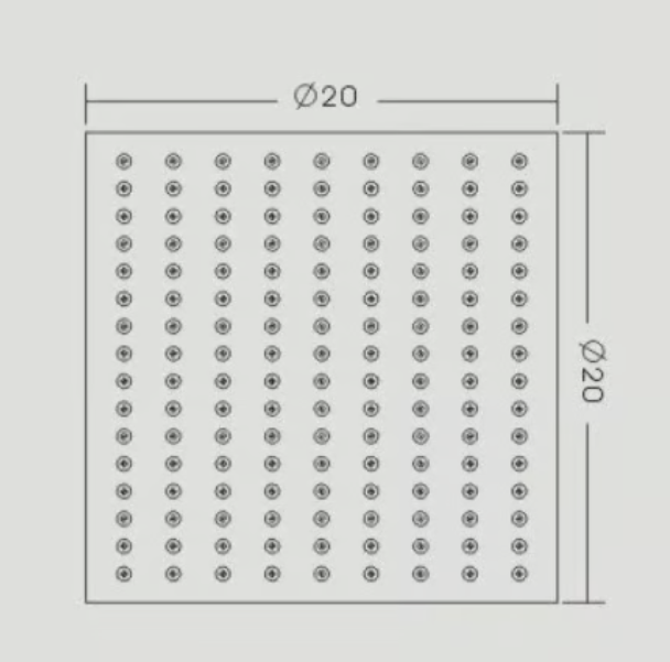 Rain shower head DPG2023