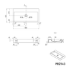 Countertop washbasin PB2143