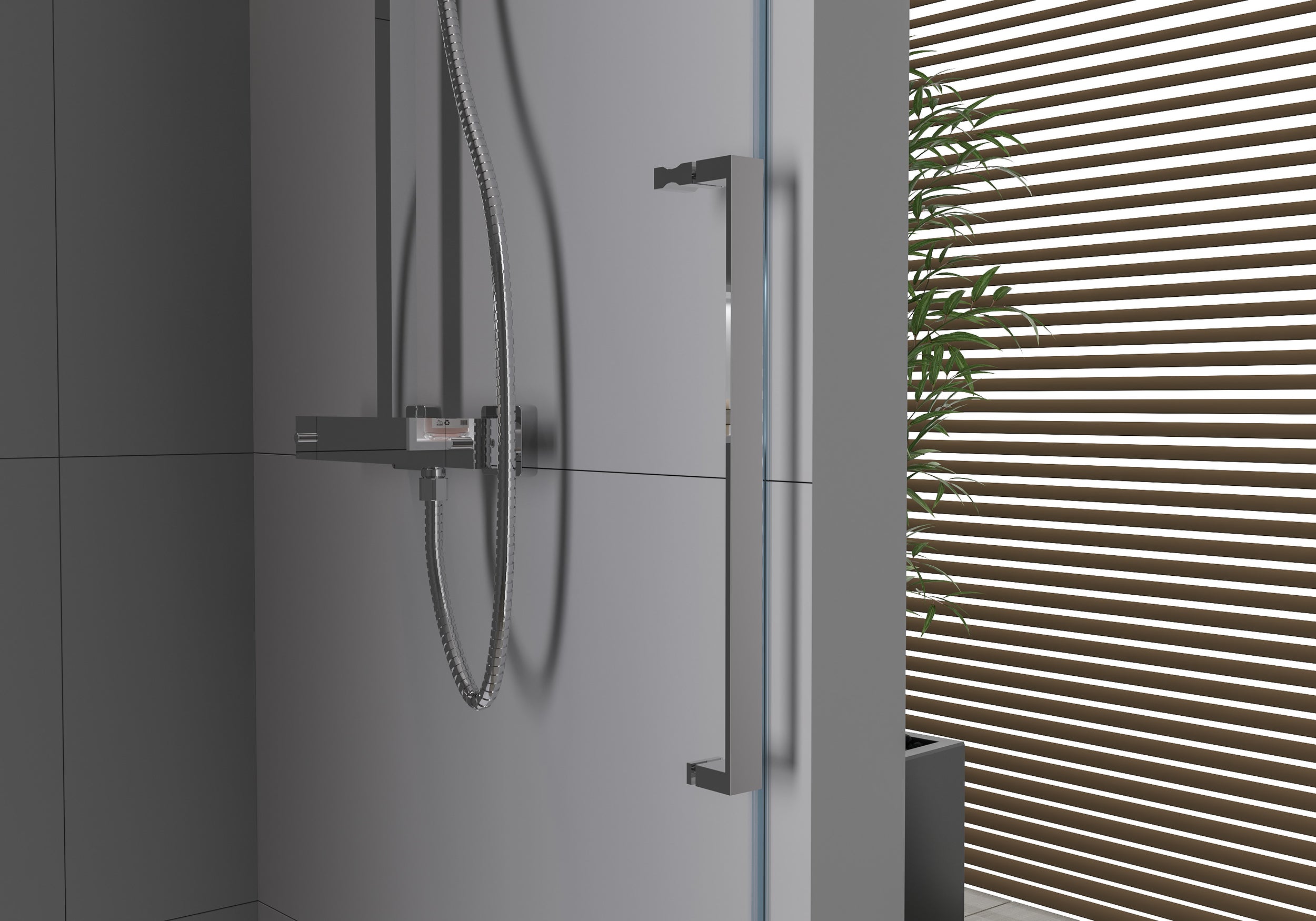 Soft-Close Sliding Door Shower Enclosurer DX906 FLEX