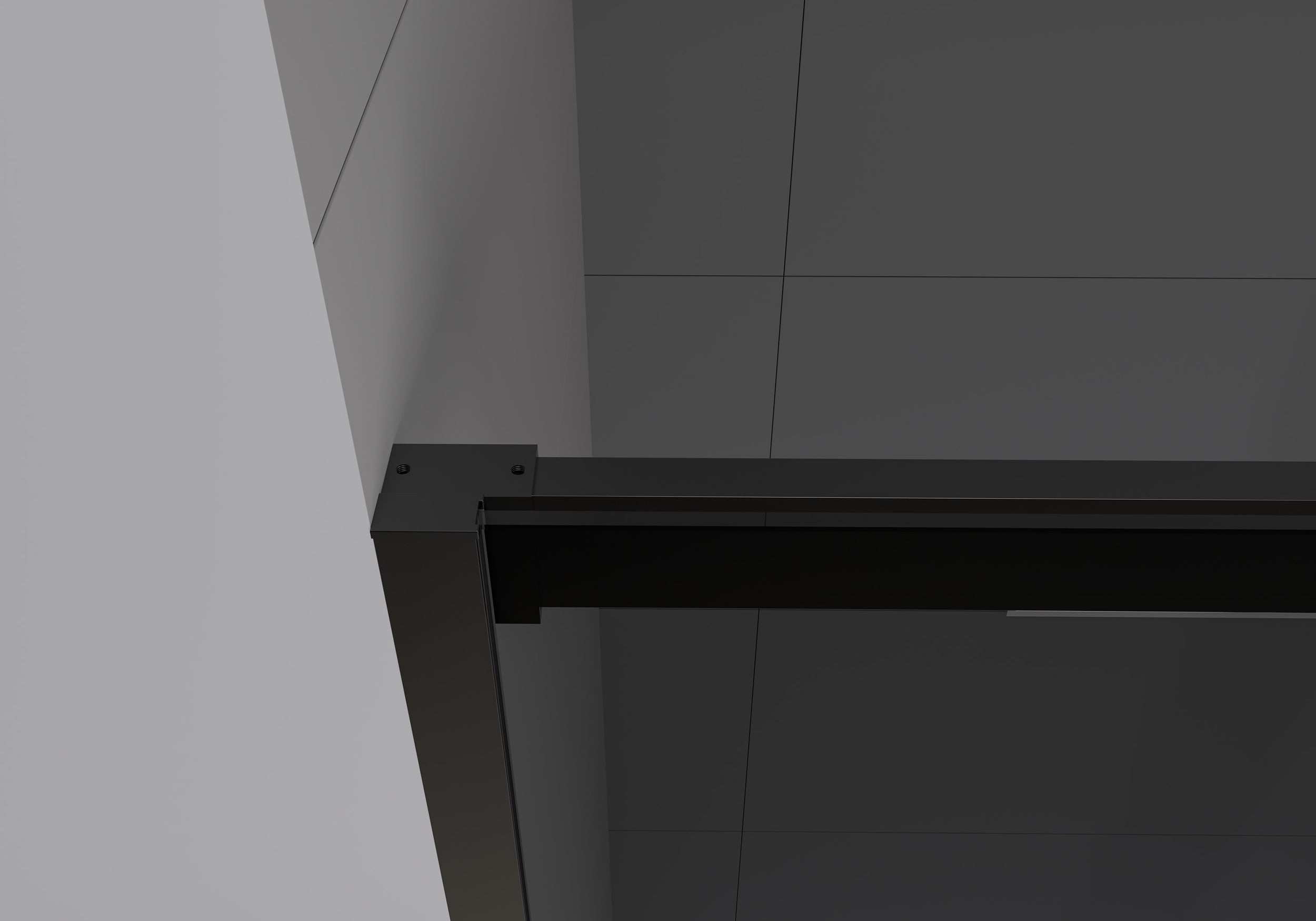Corner shower with sliding door Soft-Close DX906 FLEX