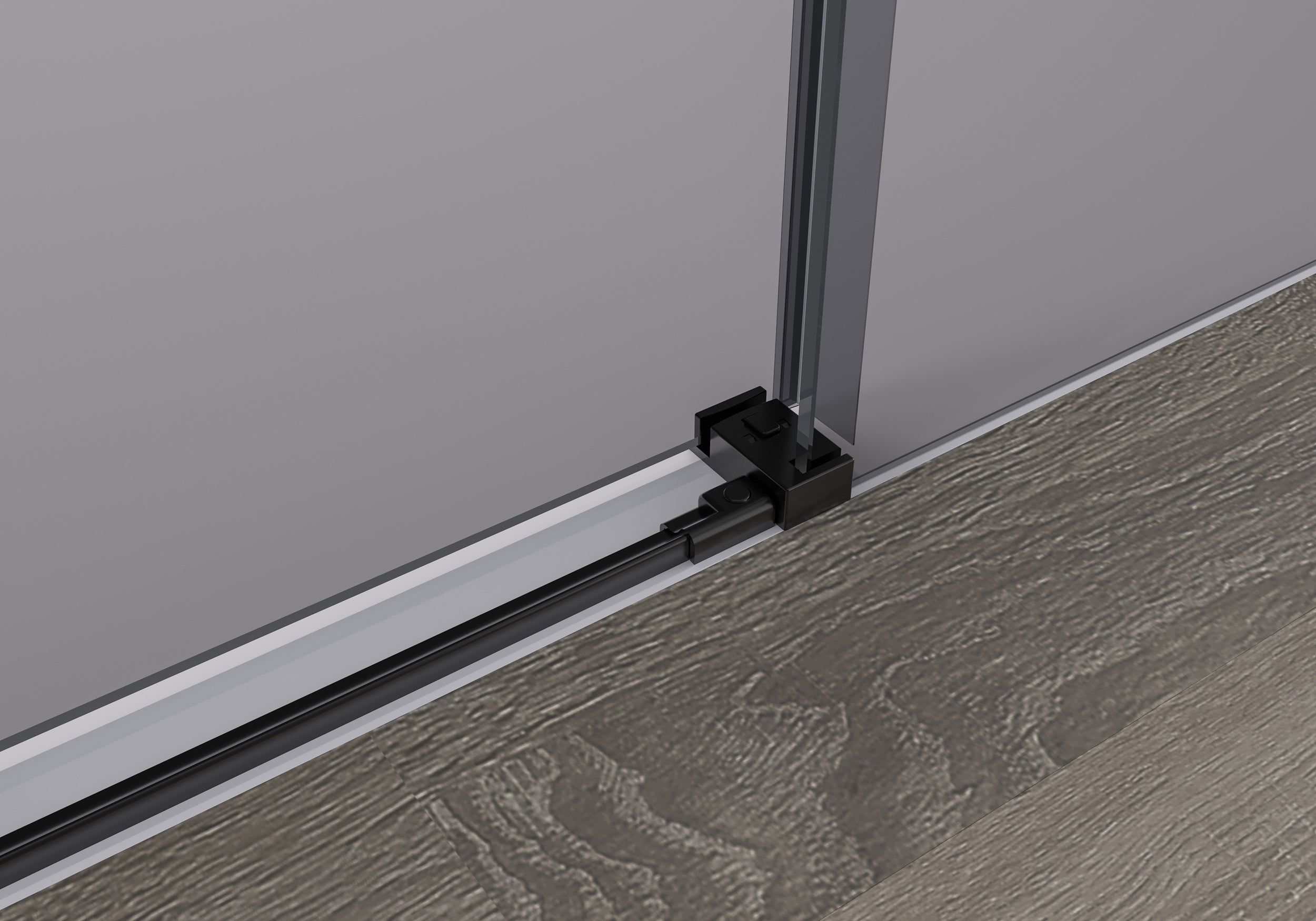 Corner shower with sliding door Soft-Close DX906 FLEX