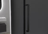 Matt Black Sliding Door Shower Enclosure DX906 FLEX - 8 mm Nano grey safety glass- selectable width 