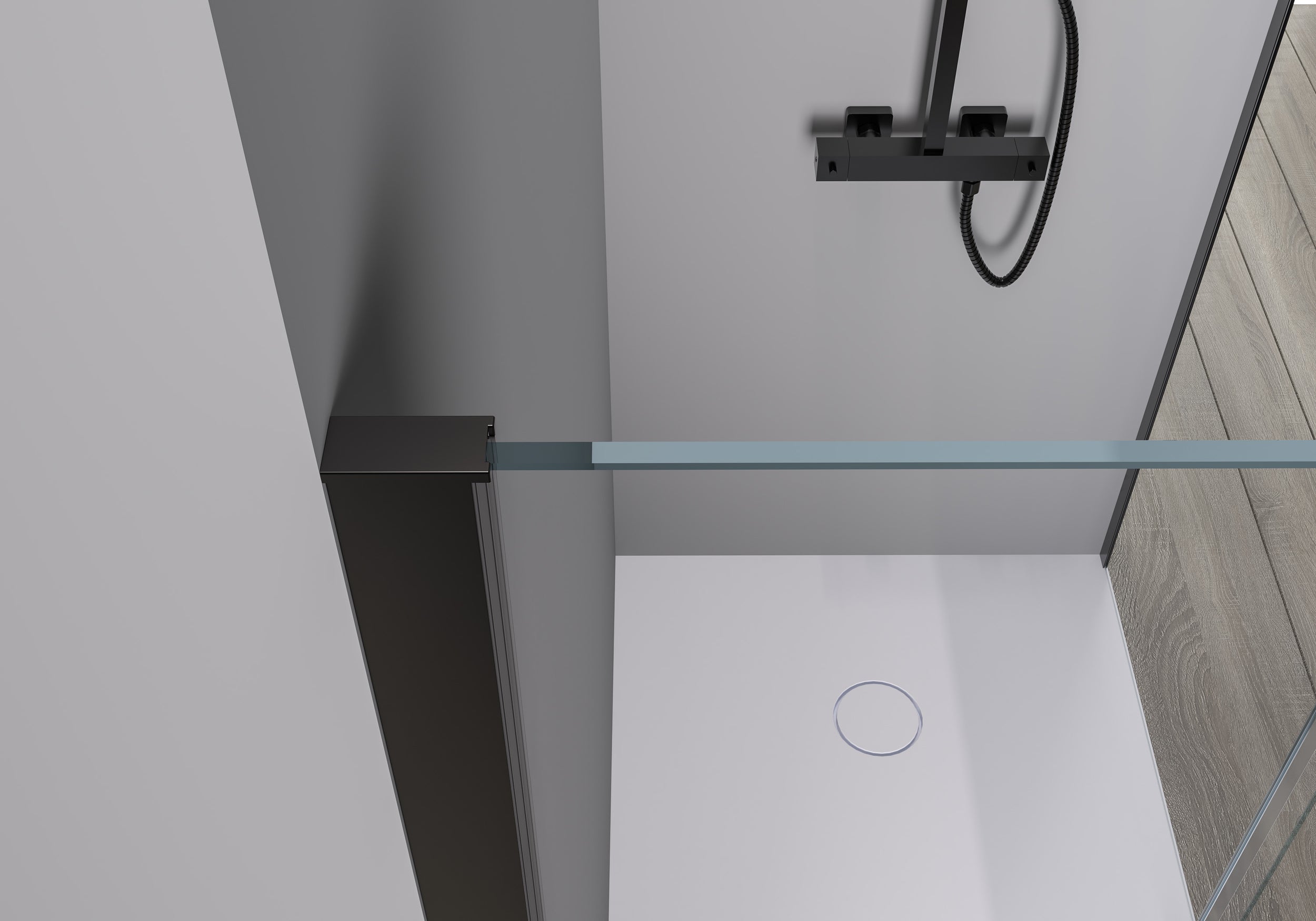 Corner shower with sliding door Soft-Close DX906 FLEX