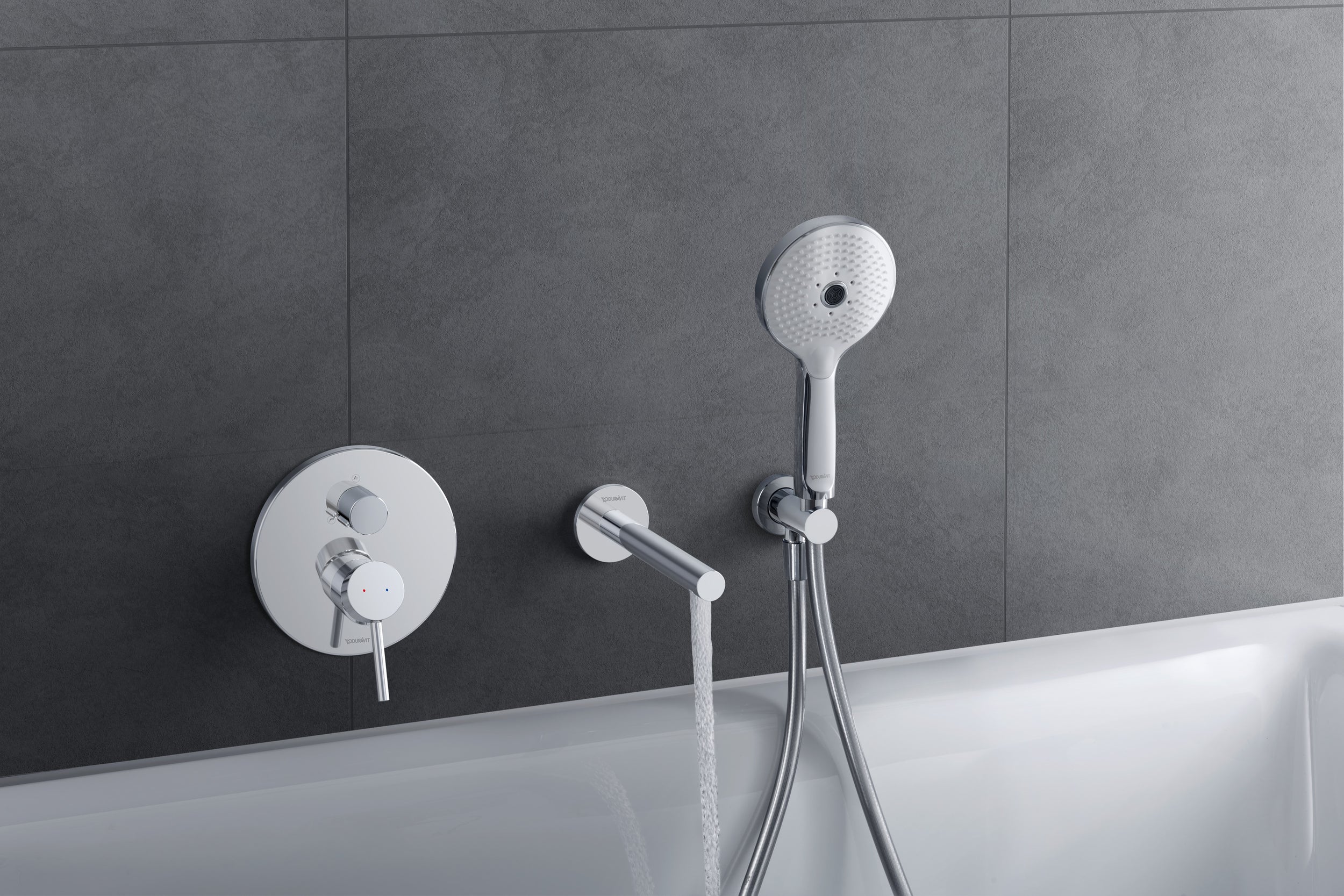 Duravit Circle single-lever concealed bath mixer