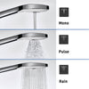 Duravit shower system with thermostat & glass shelf
