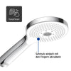 Duravit shower system with thermostat & glass shelf