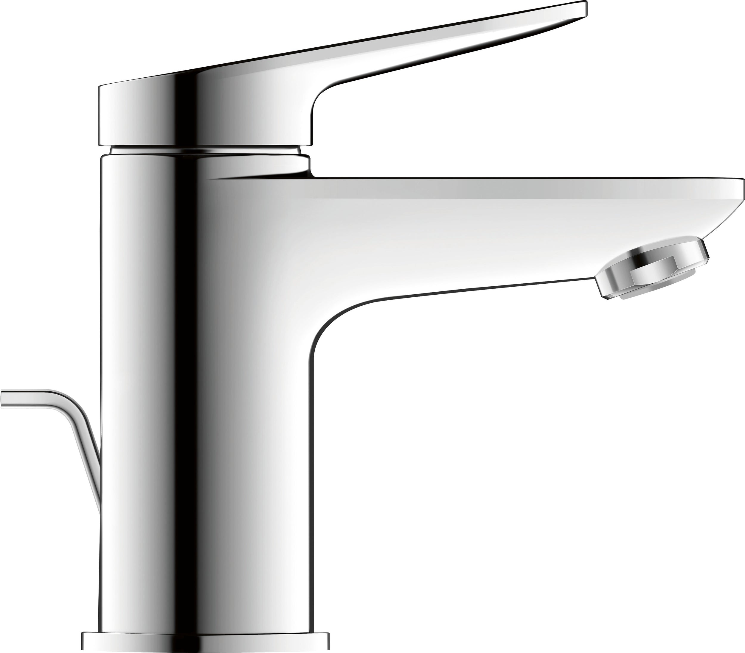 Duravit Wave single-lever basin mixer S with pull bar