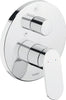 Duravit Wave single-lever bath mixer concealed