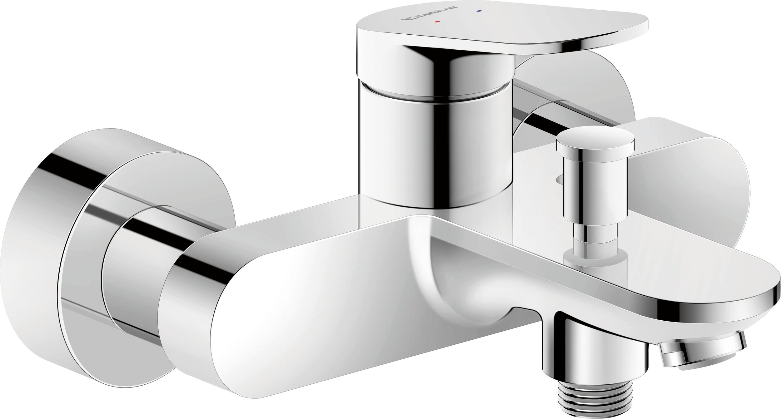 Duravit Wave single lever surface-mounted bath mixer 