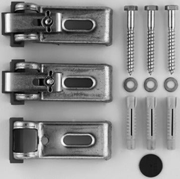Duravit bath anchors - 3 pieces