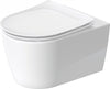 Duravit Soleil wall-hung WC set with toilet seat - concealed fixing