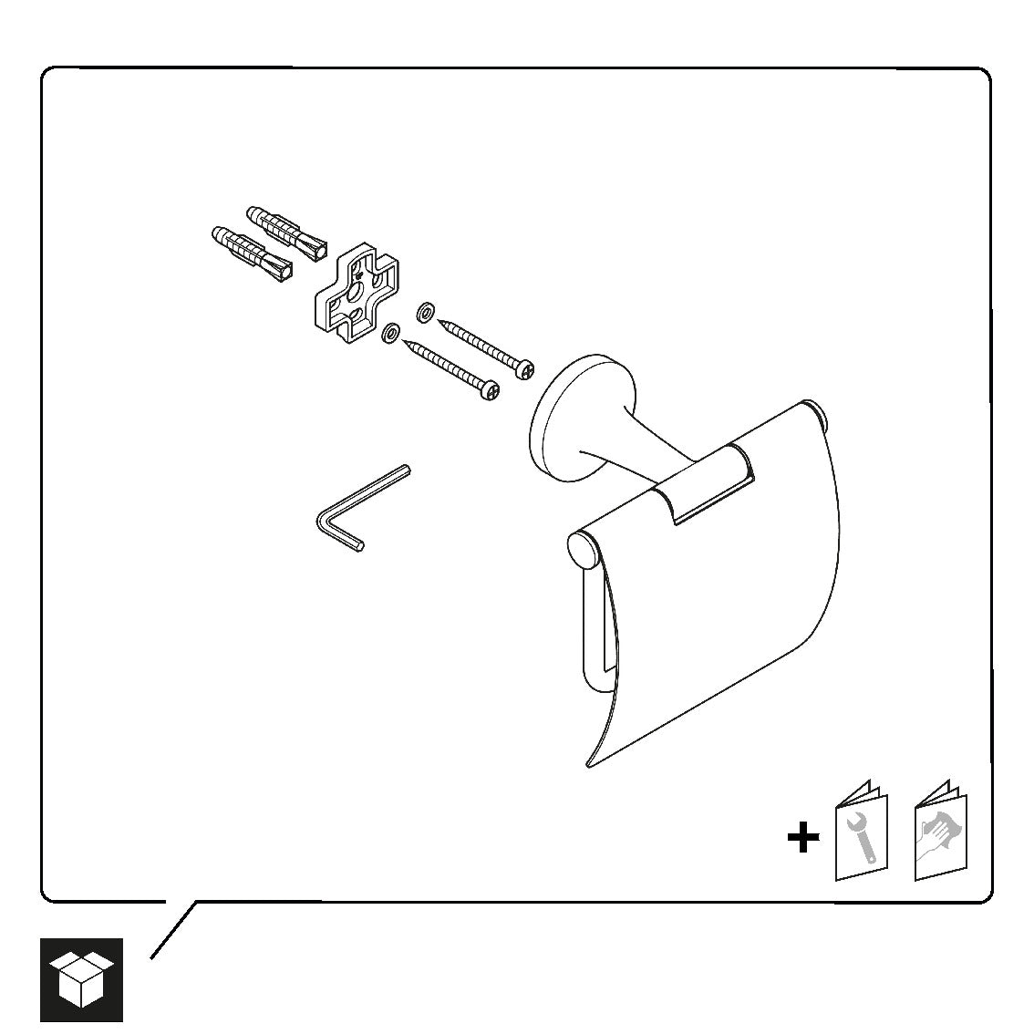 Duravit Starck T toilet paper holder