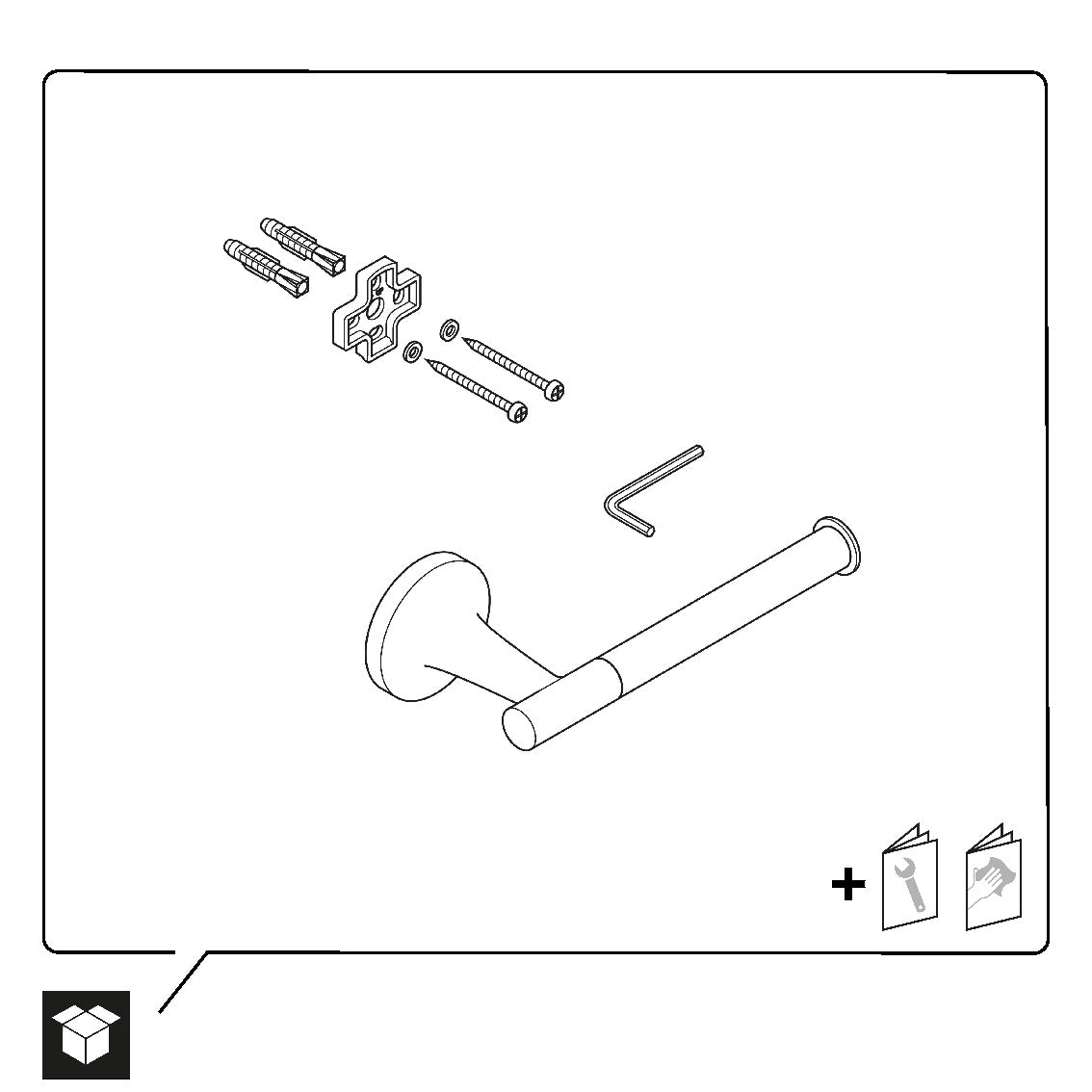Duravit Starck T toilet paper holder