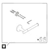 Duravit Starck T toilet paper holder