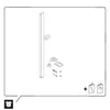 Duravit Universal shower rail