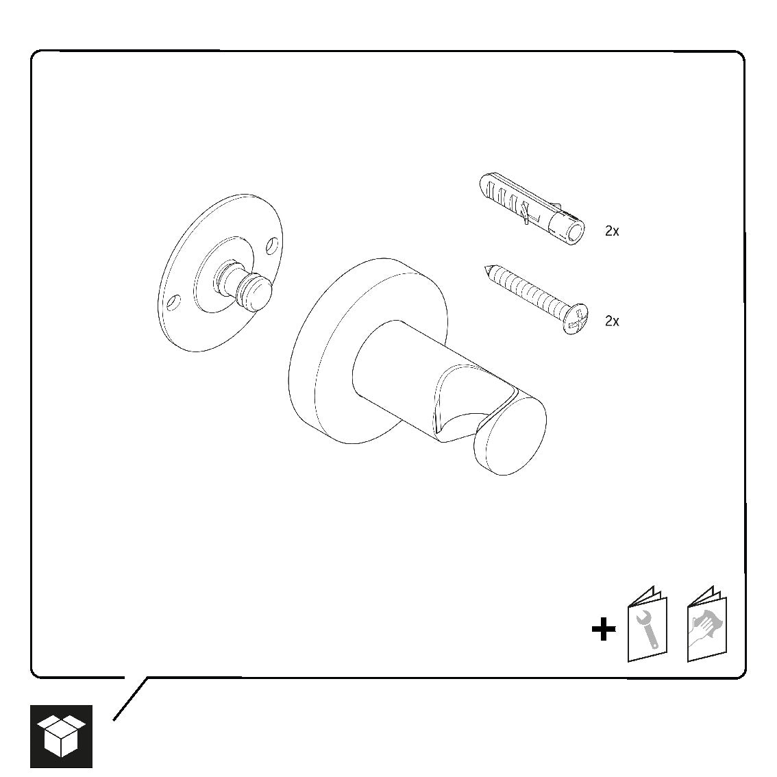 Duravit Universal shower holder