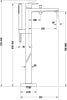 Duravit Manhattan single lever bath mixer