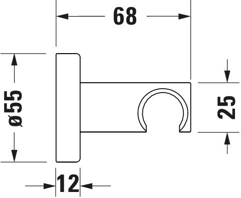 Duravit Universal shower holder