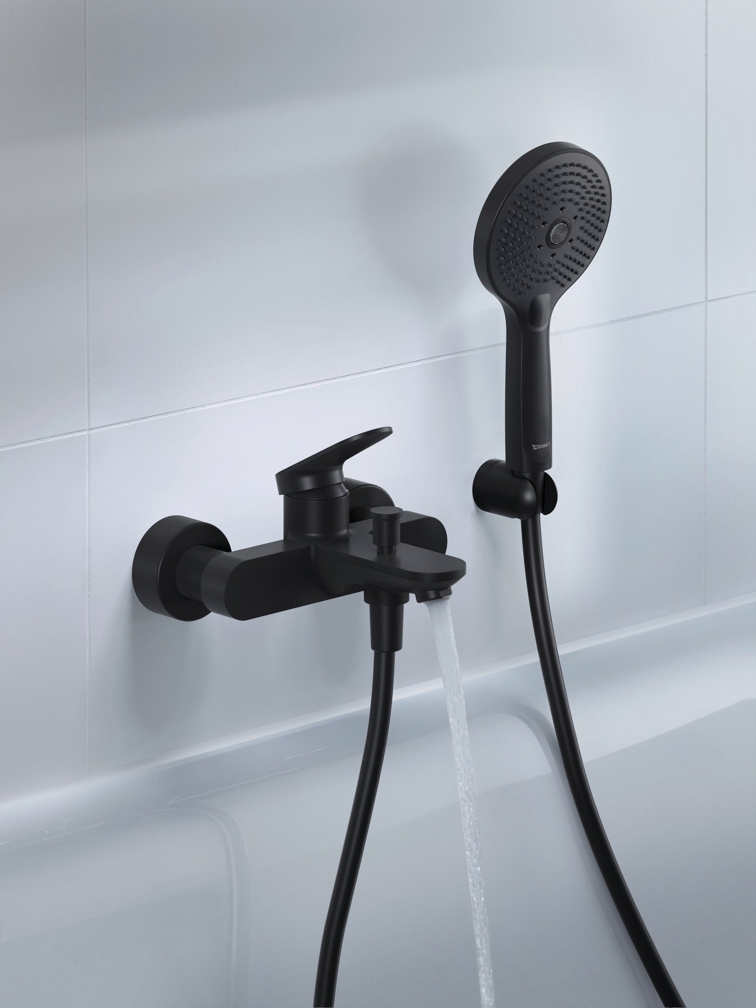 Duravit Wave single lever surface-mounted bath mixer 