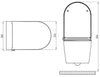 WC savings package 7: Shower toilet Basic 1102