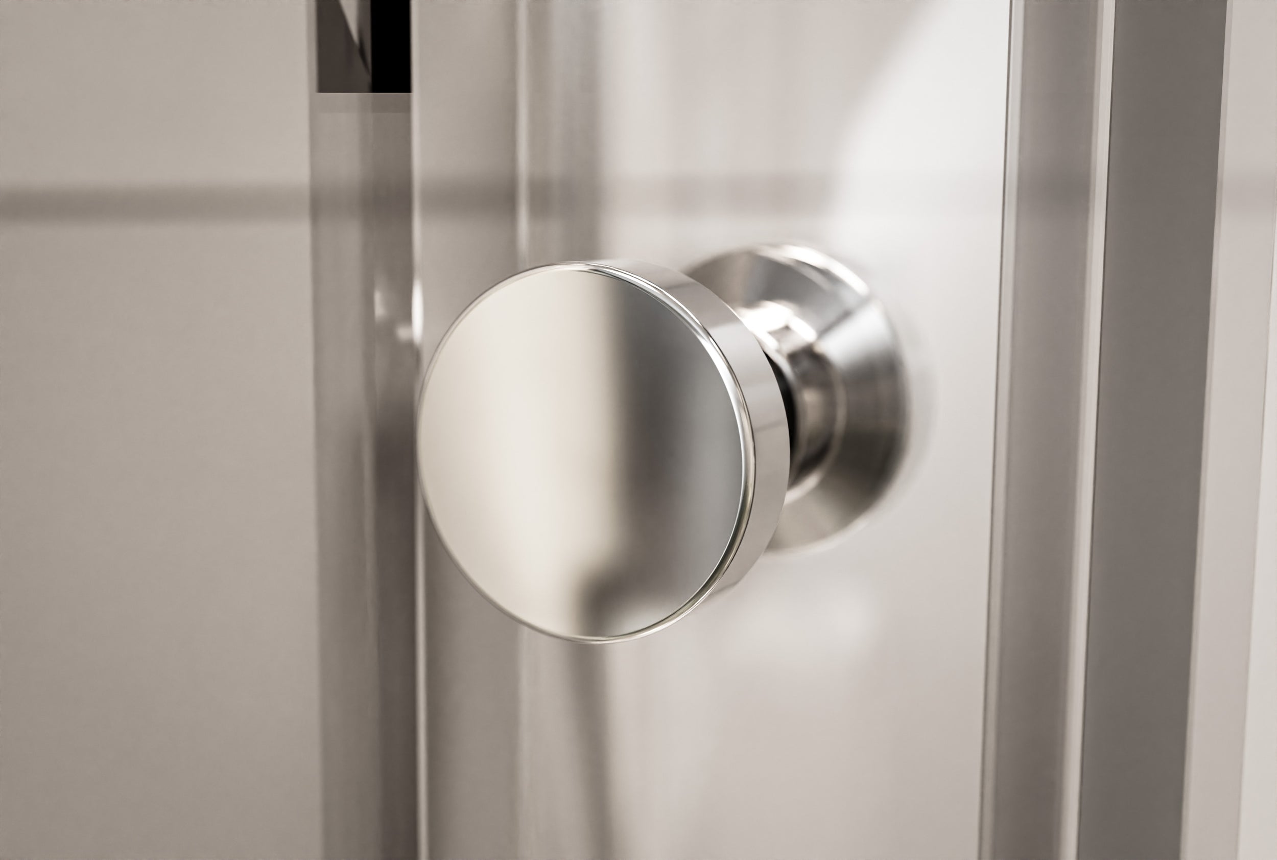 Round shower NT509 with sliding doors