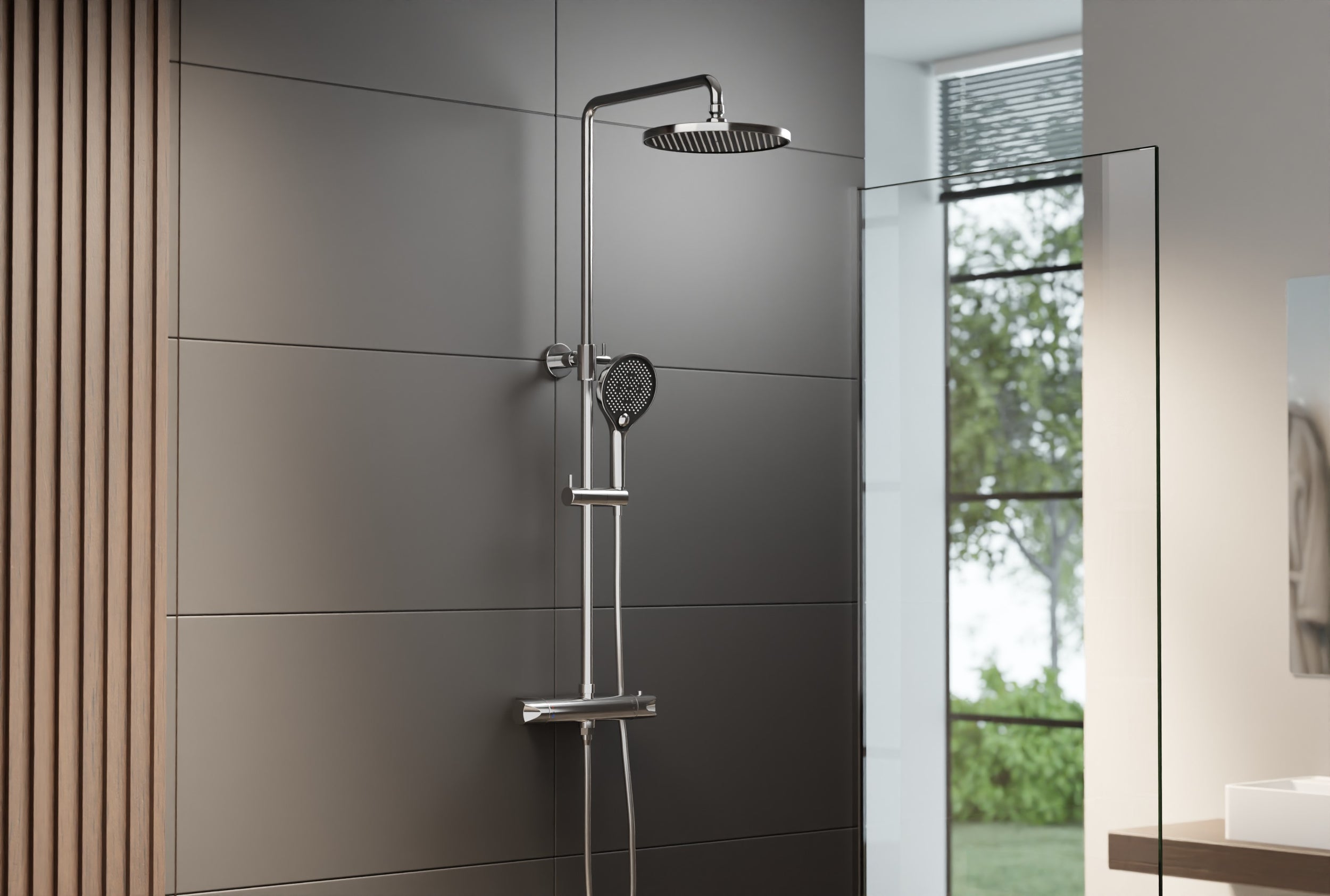 Thermostatic Shower System 8821