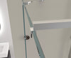 Shower enclosure U-shape EX412 with hinged doors