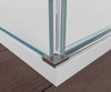 Shower enclosure U-shape EX412 with hinged doors
