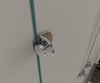 Shower enclosure U-shape EX412 with hinged doors