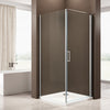 Angular shower cabin, with NANO coating - 6mm  EX416S - 100 x 810 x 195 cm