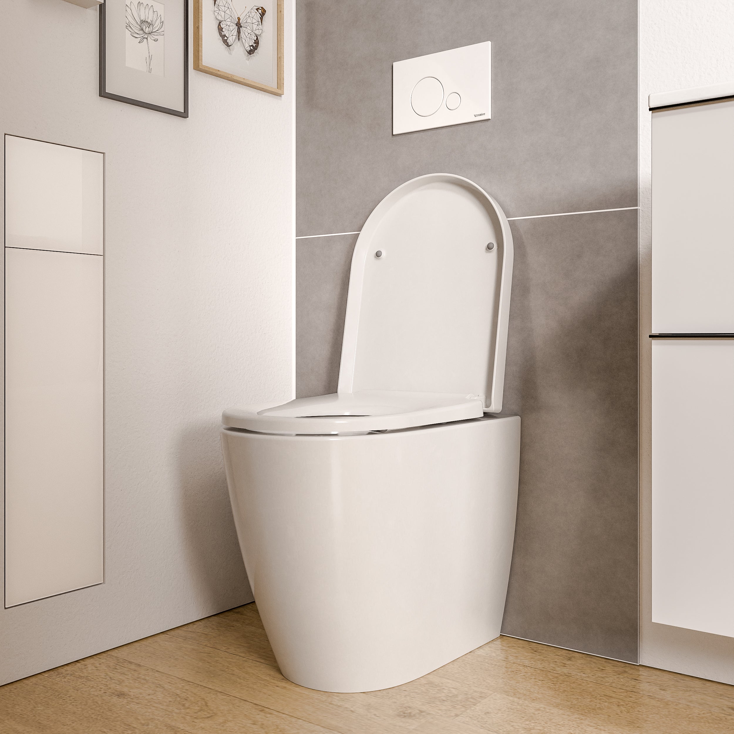 Free-standing WC VIREO White