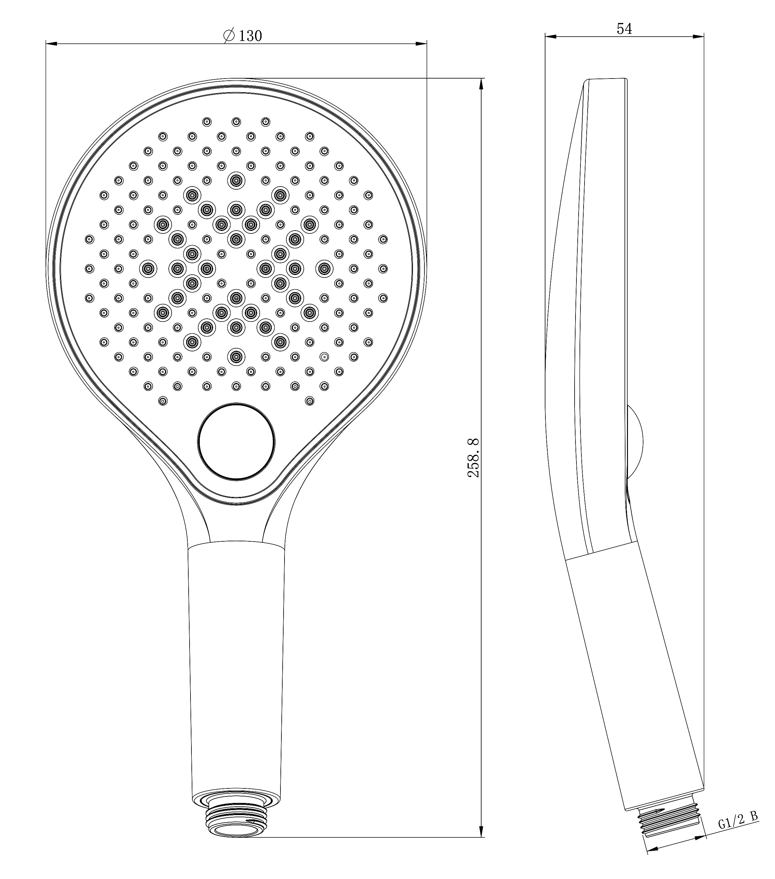 Thermostatic Shower System 4011 BASIC