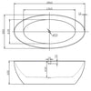 Freestanding bathtub TERRA