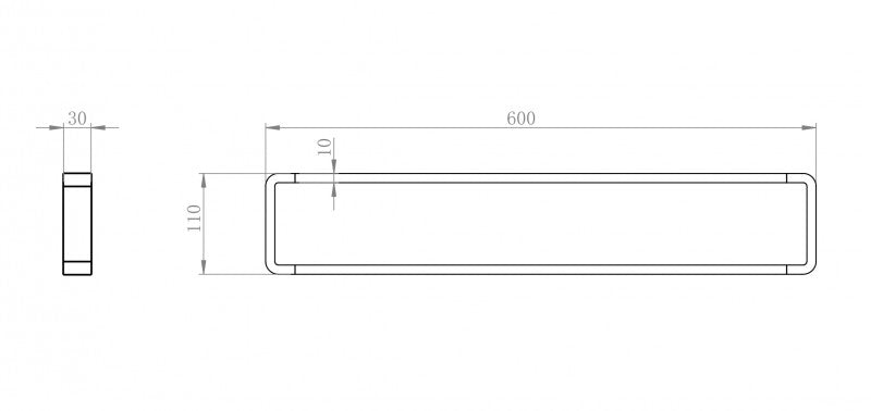 Towel rail SDLHH60