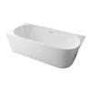 Free-standing space-saving bath NOVA CORNER Acrylic