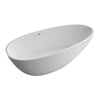 Freestanding bathtub VELA - Mineral cast