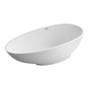 Freestanding bathtub VIGO mineral cast