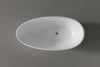 Freestanding bathtub VIGO mineral cast