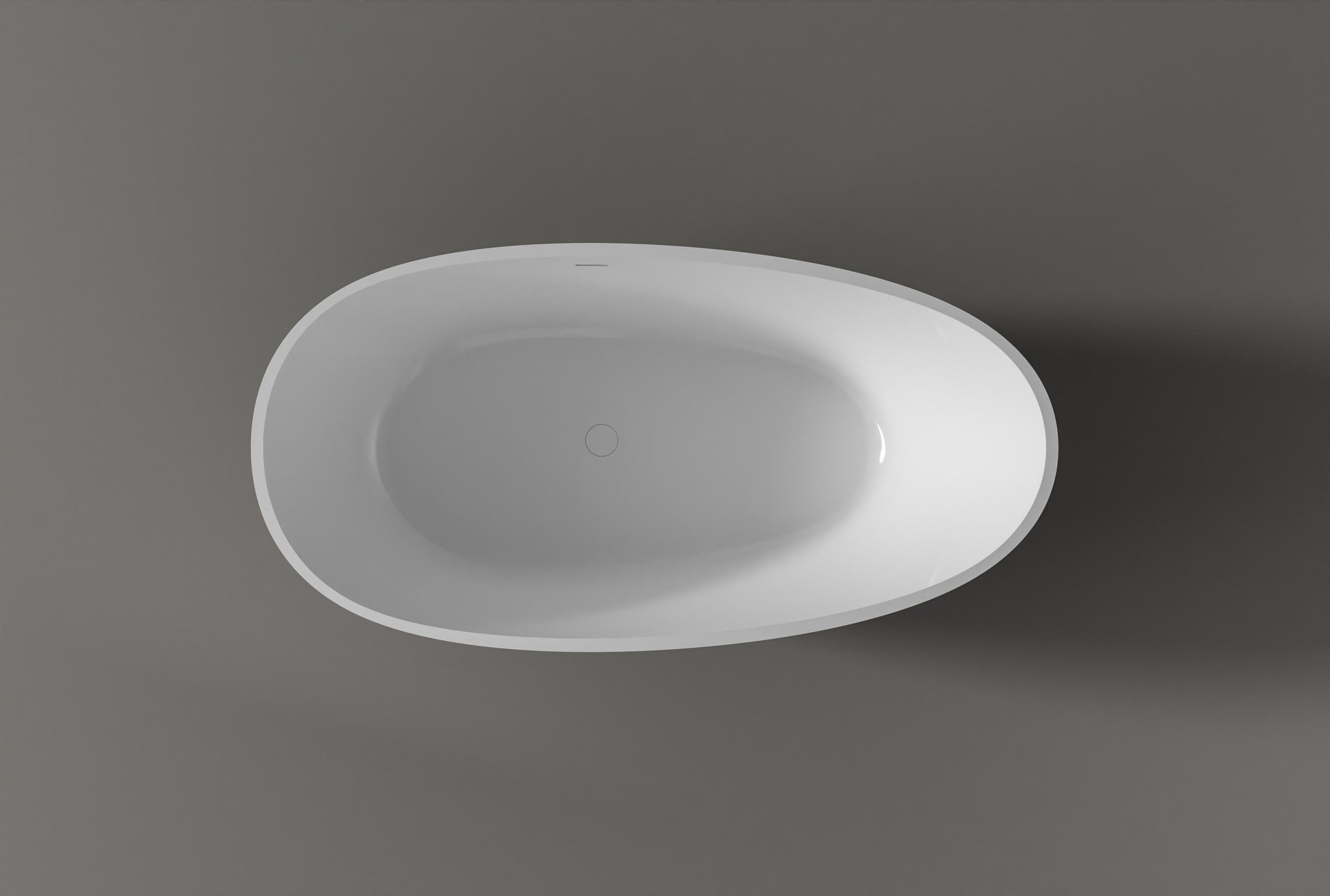 Freestanding bathtub VELA - Mineral cast