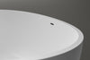 Freestanding bathtub VIGO mineral cast