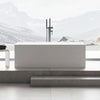 Freestanding Bathtub LUNA STONE - Mineral cast