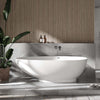 Freestanding bathtub VIGO mineral cast