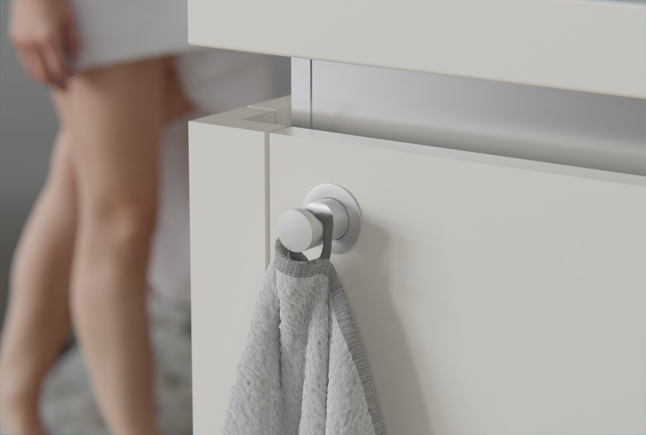 Towel hook InDot made of metal