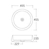 Countertop basin KW6188