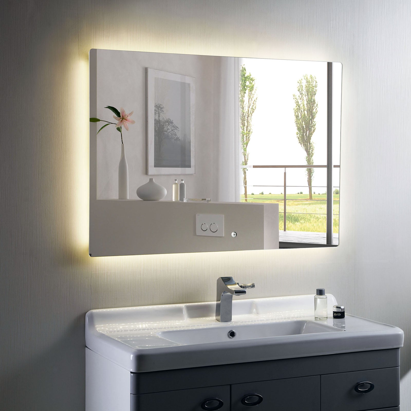 LED light mirror 2137