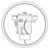 LED light mirror 2712 - 2.0