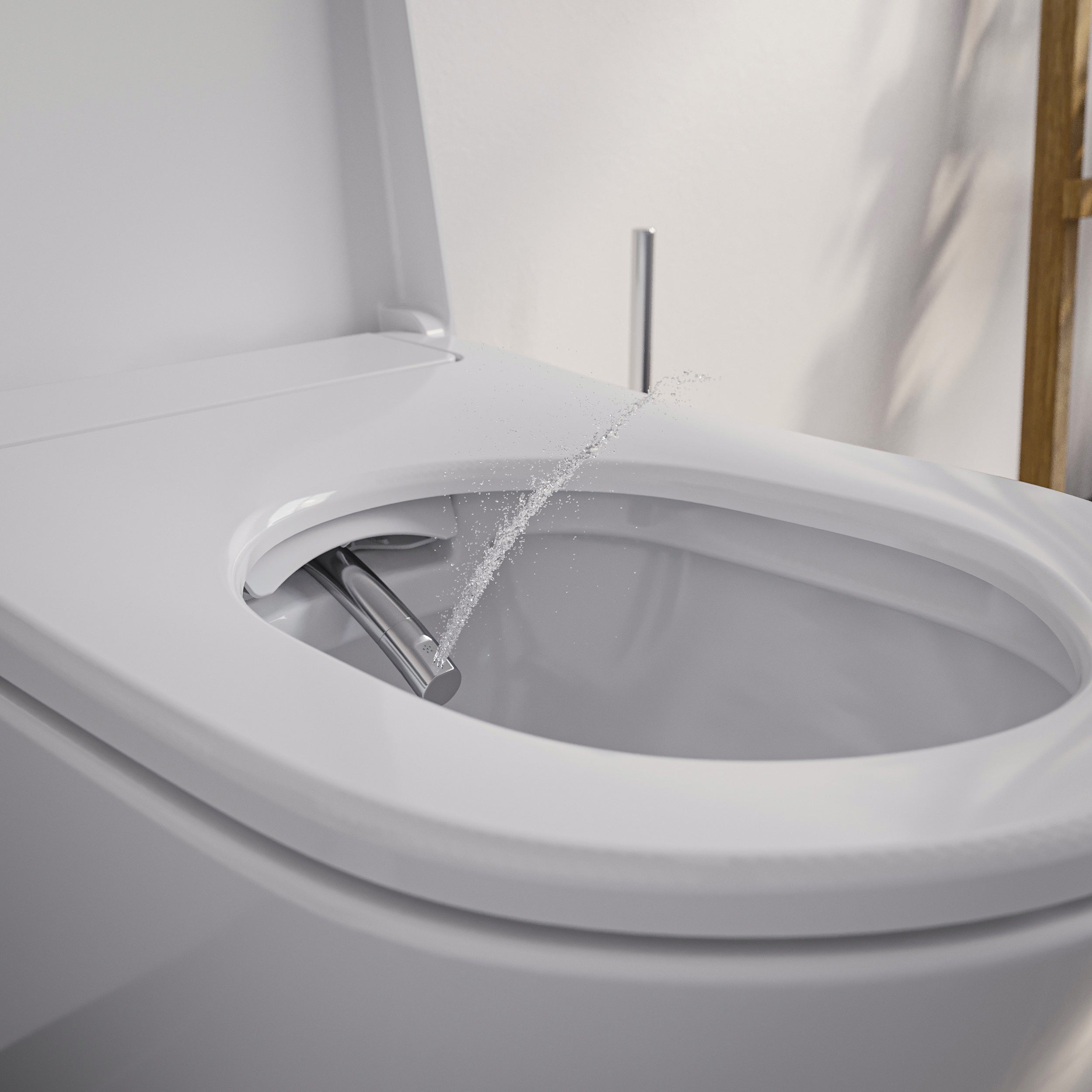 Shower toilet complete set Basic 1102 with Geberit Duofix pre-wall element